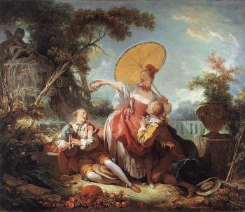 Jean-Honore Fragonard : The Musical Contest